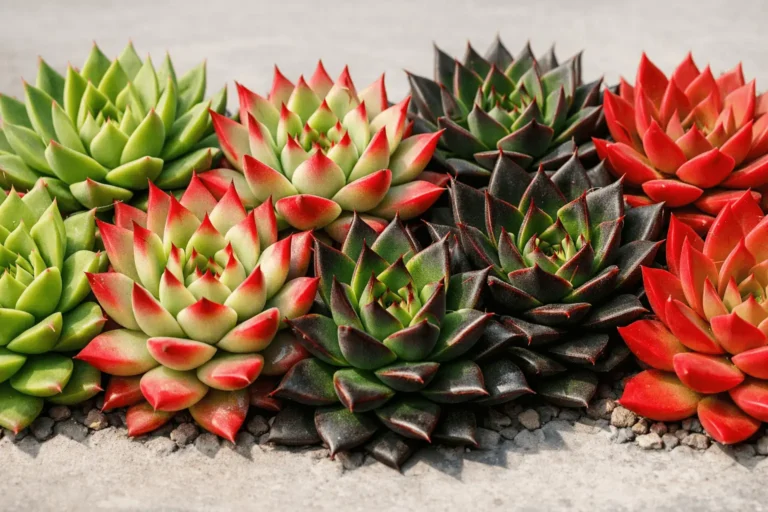 echeveria agavoides types