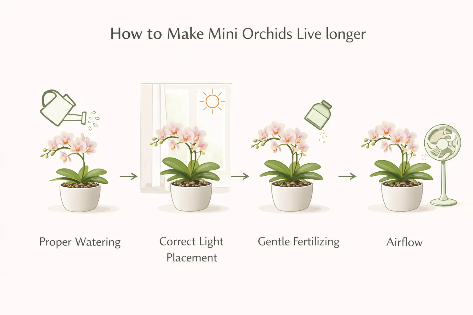 how long do mini orchids live