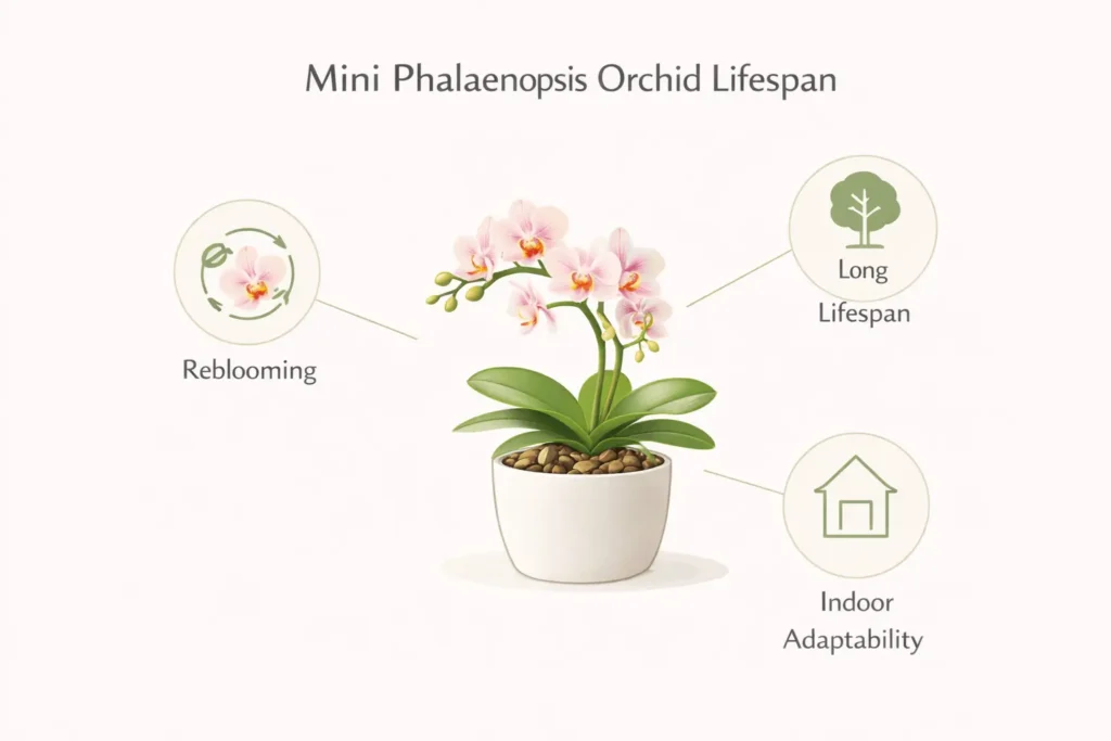 how long do mini orchids live