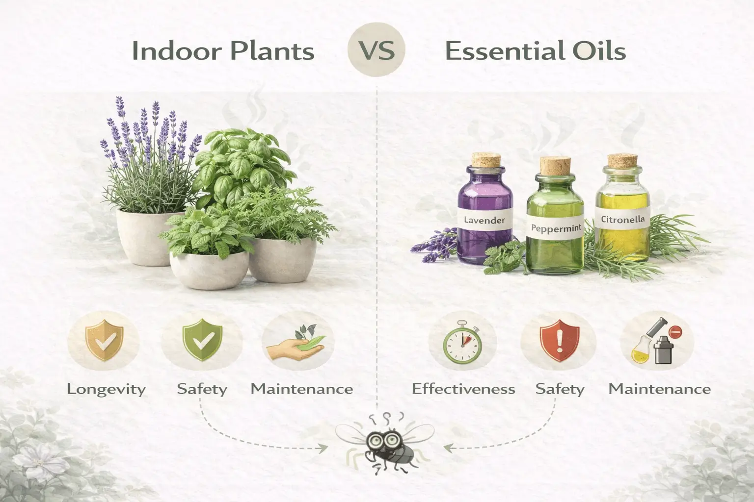 indoor plants that deter flies