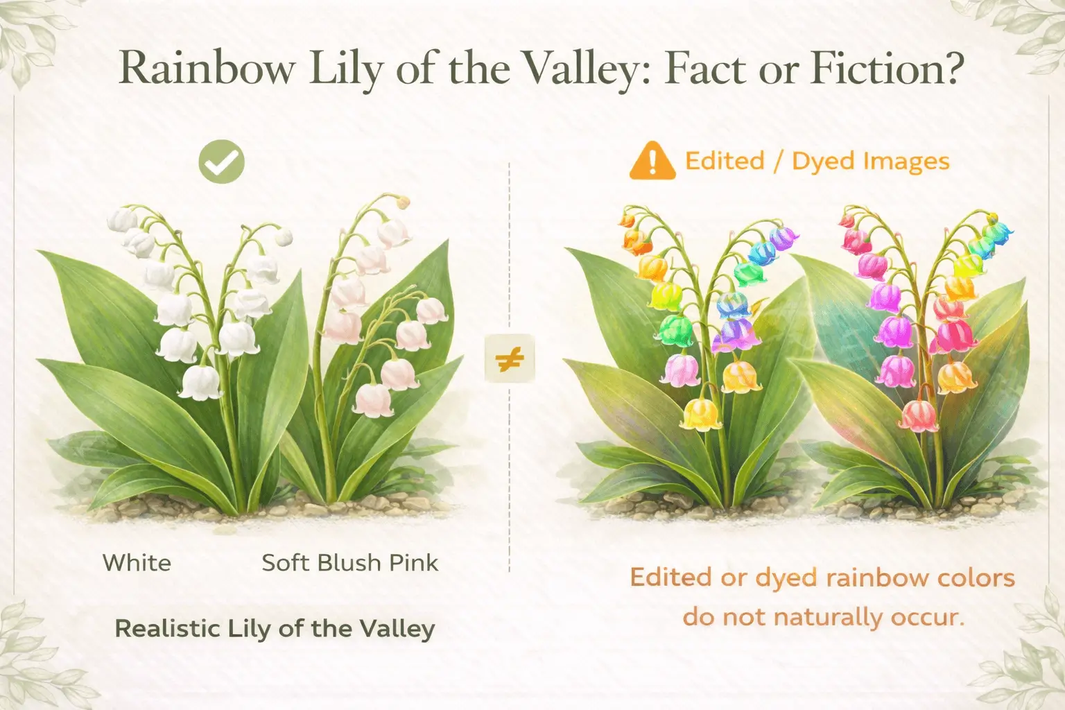 lily of the valley flower pink