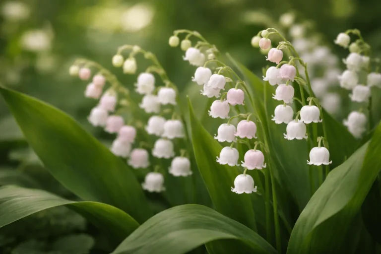 lily of the valley flower pink