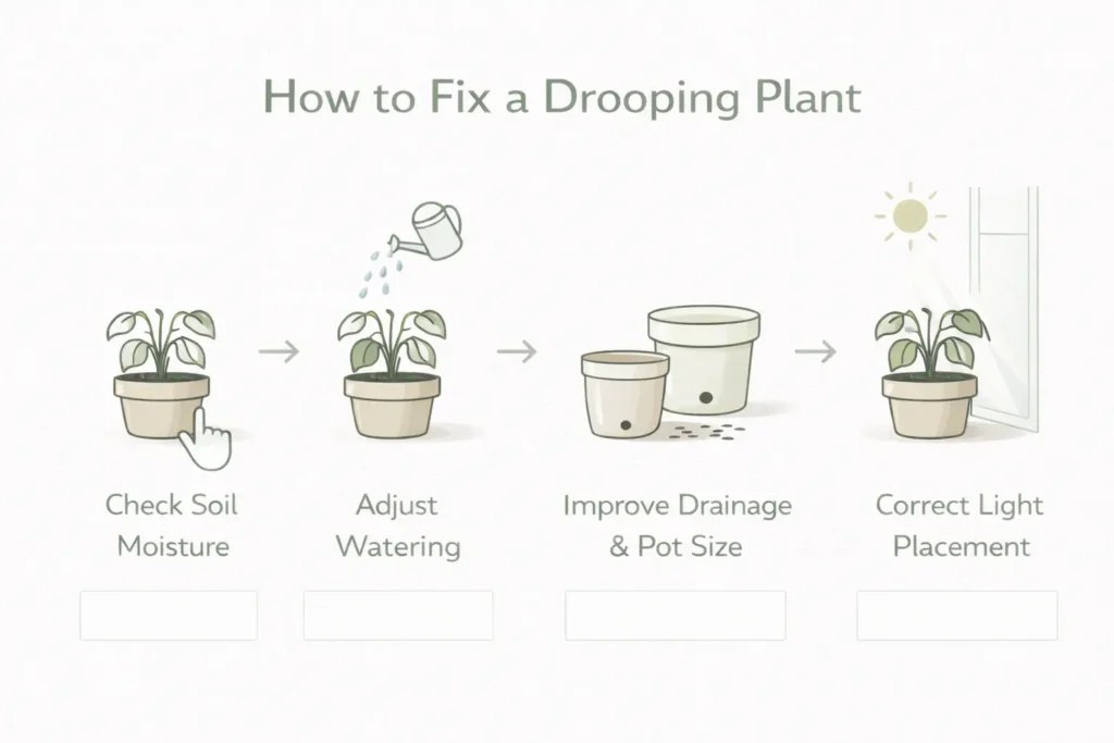 my plant is drooping