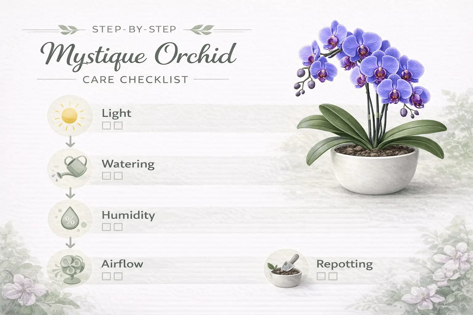 mystique orchid care