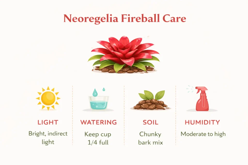 neoregelia fireball