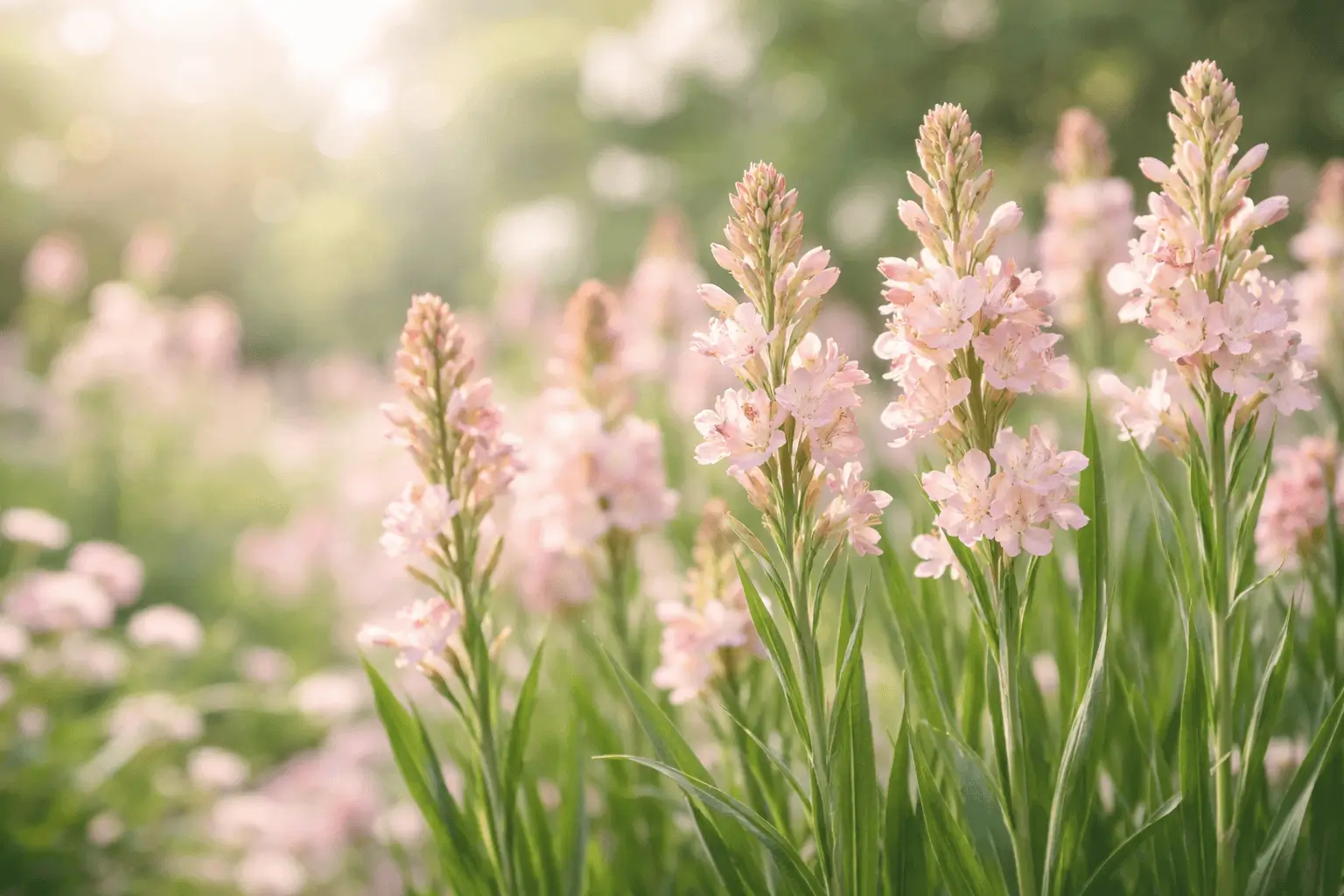 pink tuberose flower
