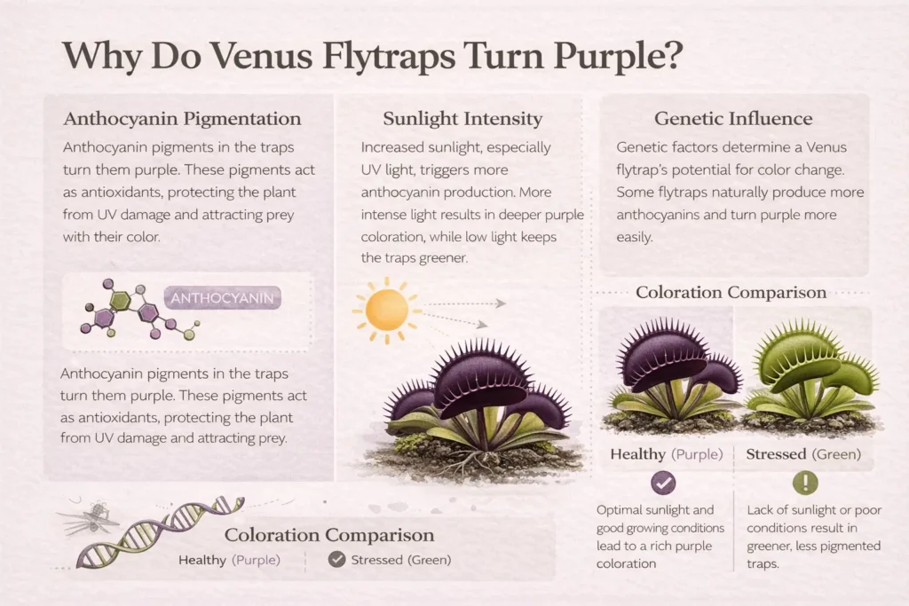 purple venus fly trap