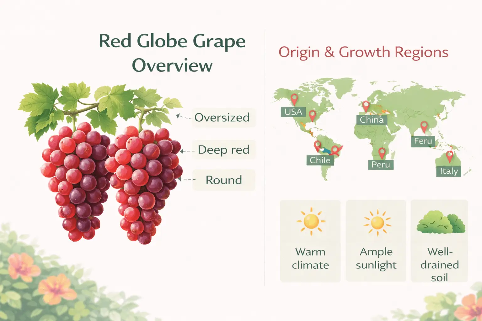 red globe grape