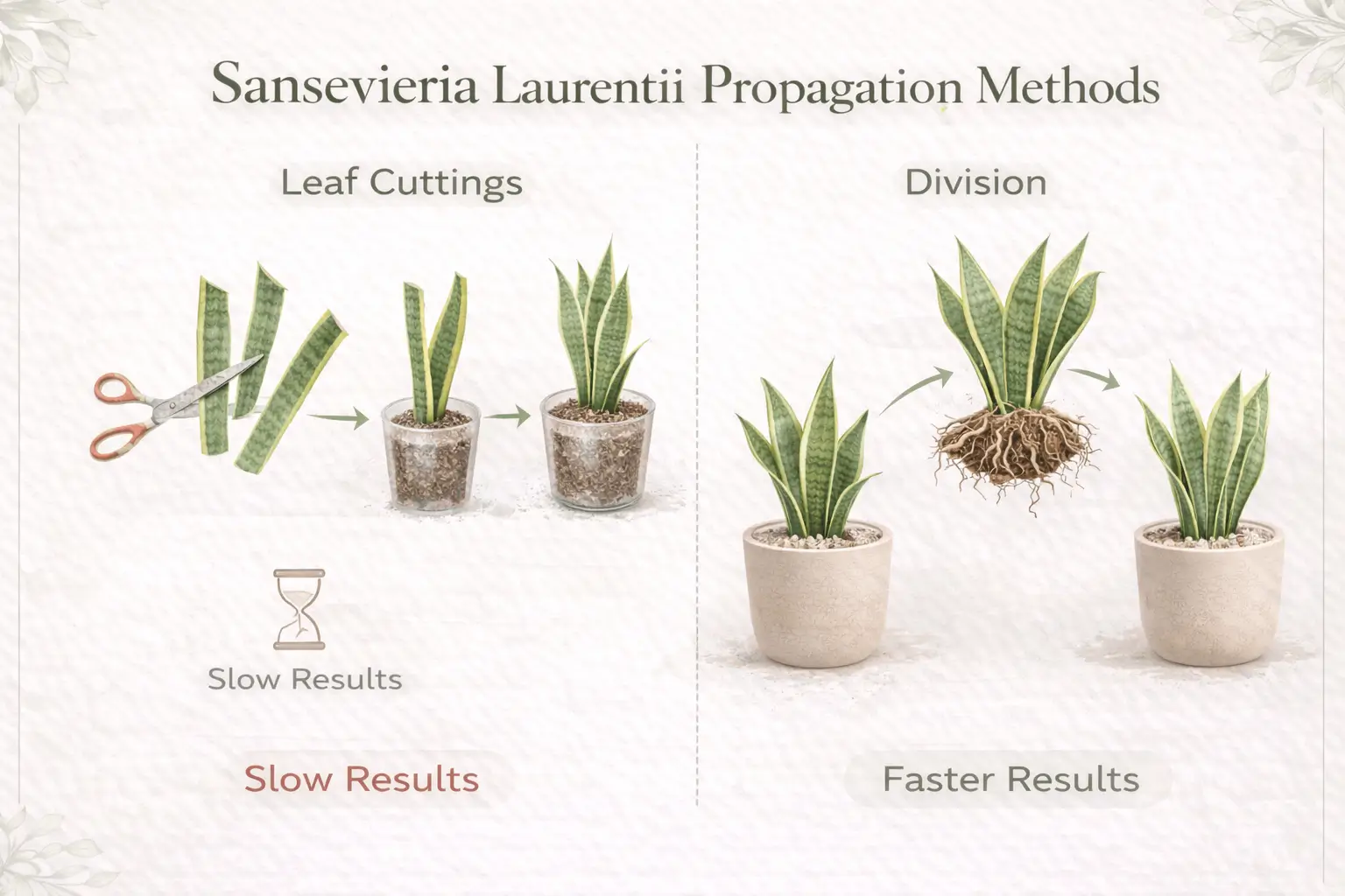 sansevieria laurentii care
