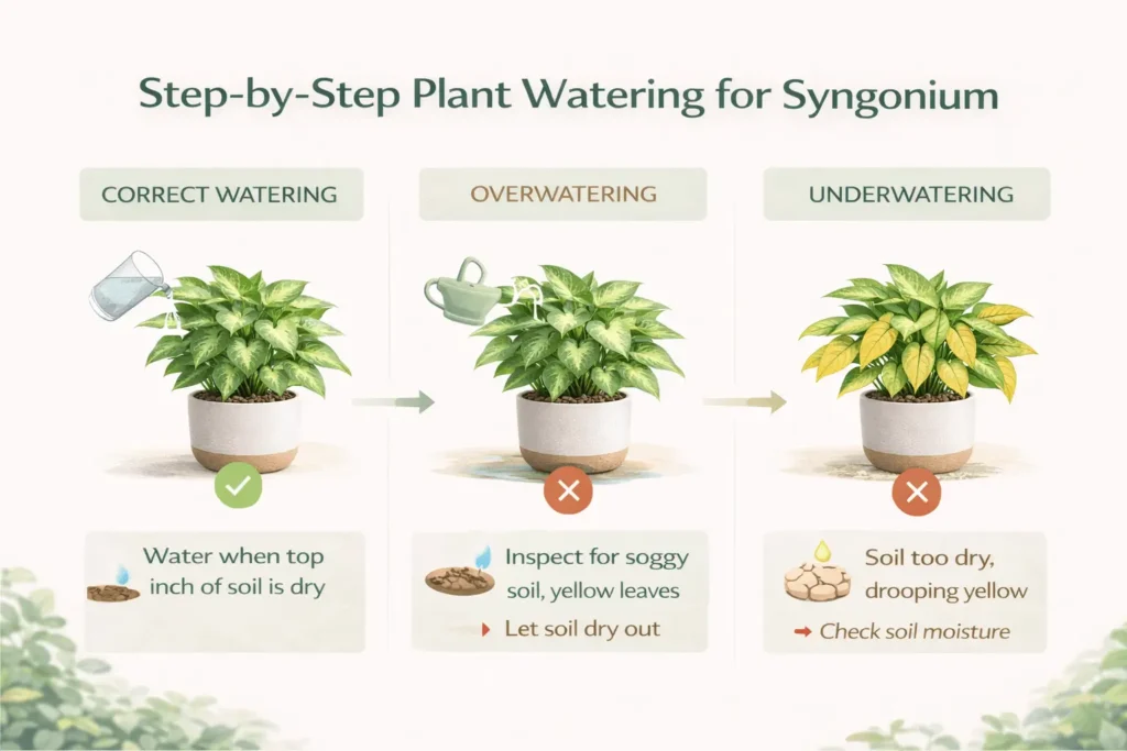 syngonium plant care