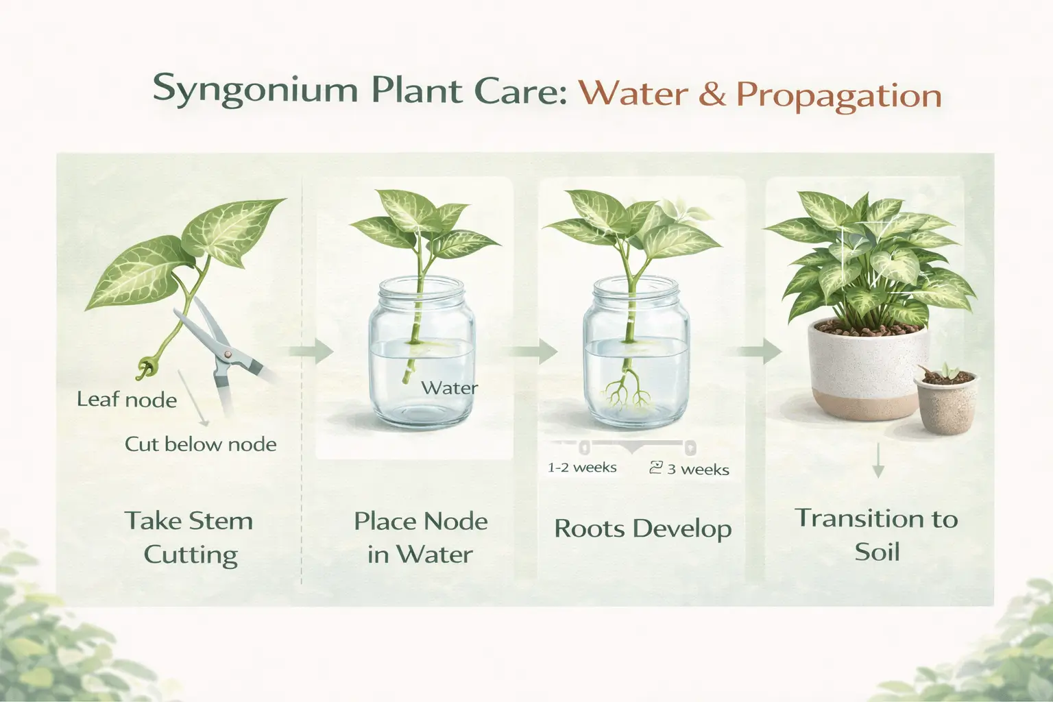 syngonium plant care