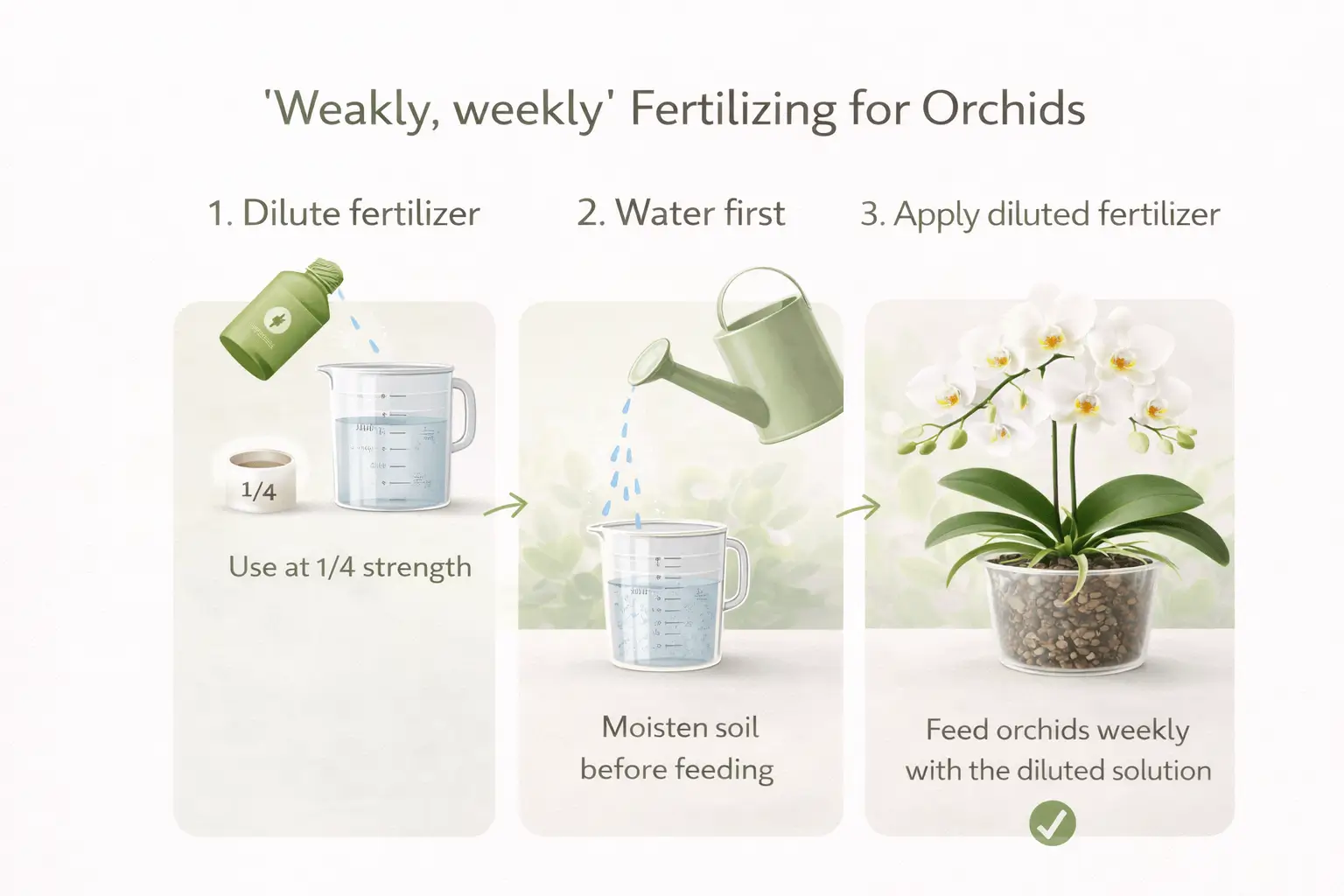 when to fertilize orchids