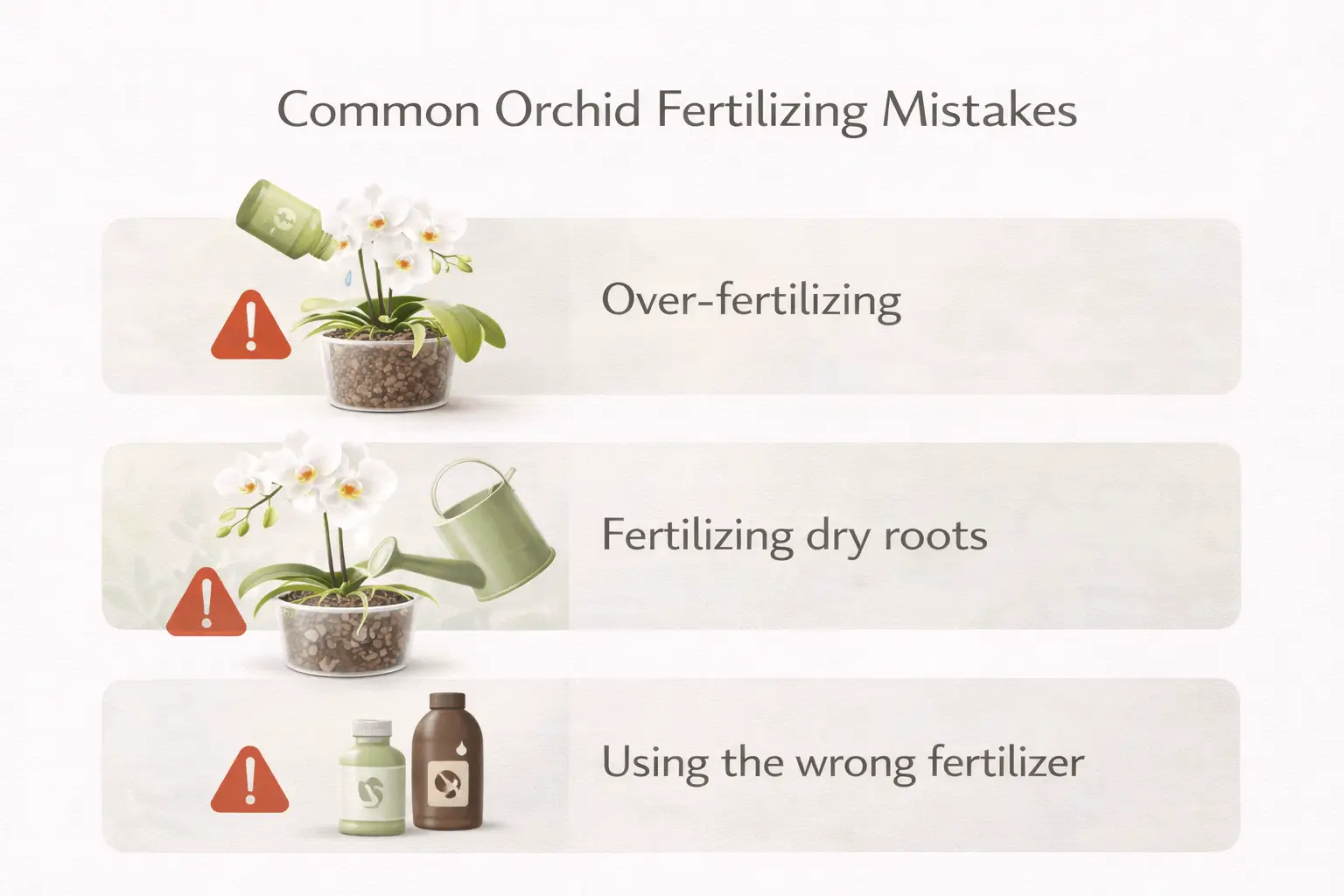 when to fertilize orchids
