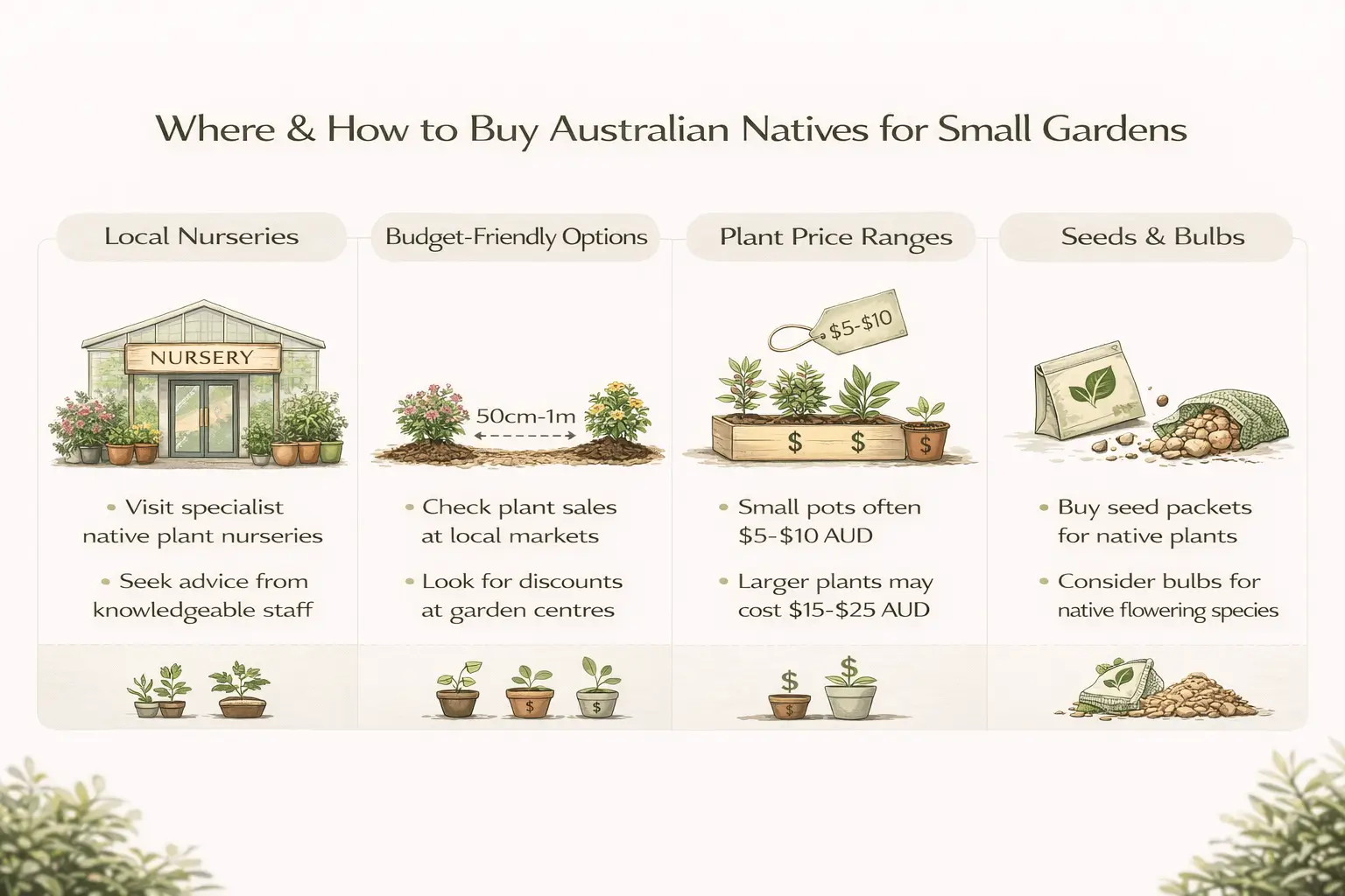 australian natives for small gardens