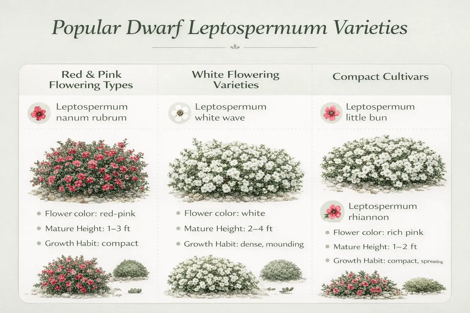 dwarf leptospermum