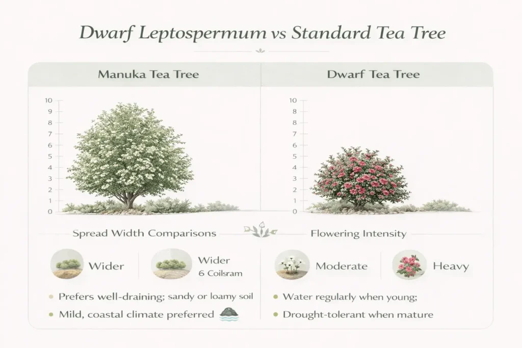 dwarf leptospermum