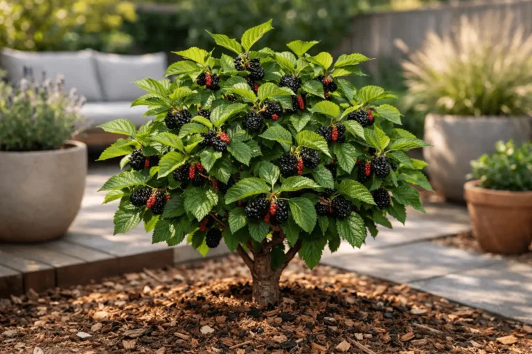 dwarf mulberry tree