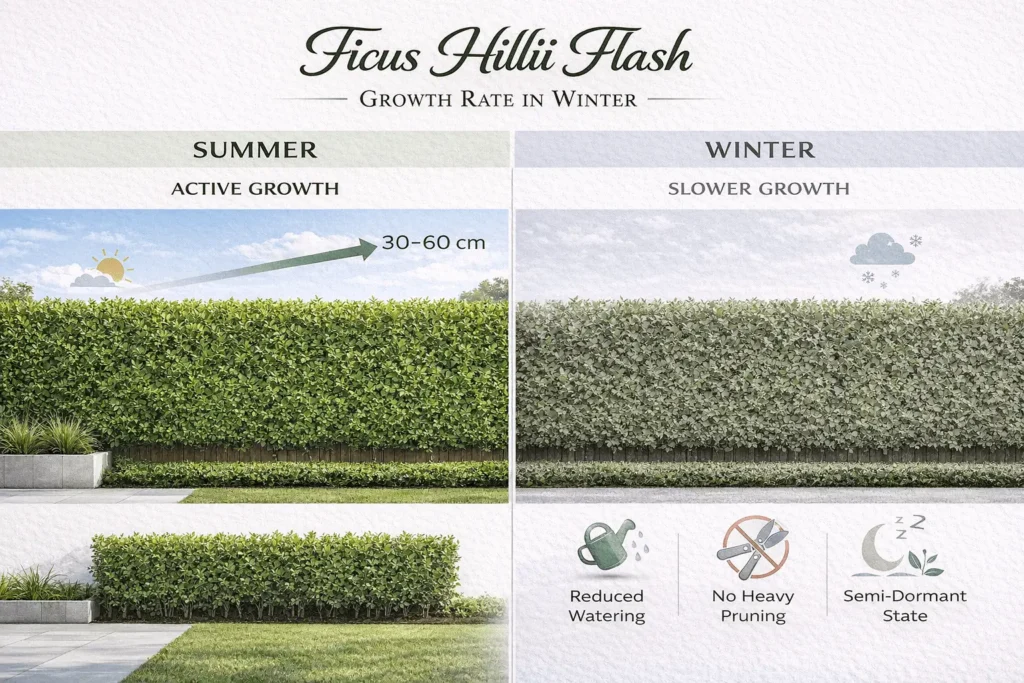 ficus hillii flash growth rate