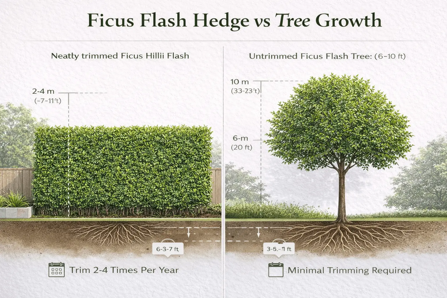 ficus hillii flash growth rate