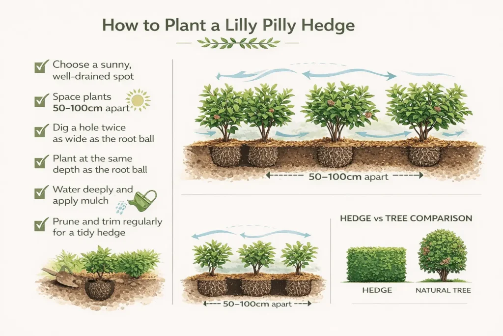 full grown lilly pilly tree