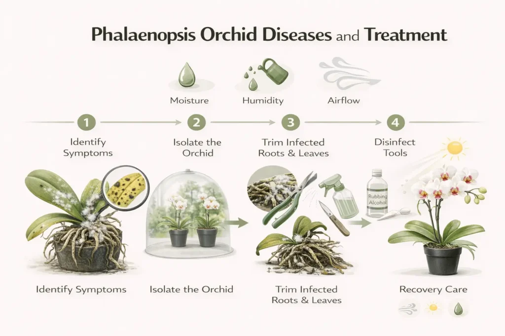 orchid diseases