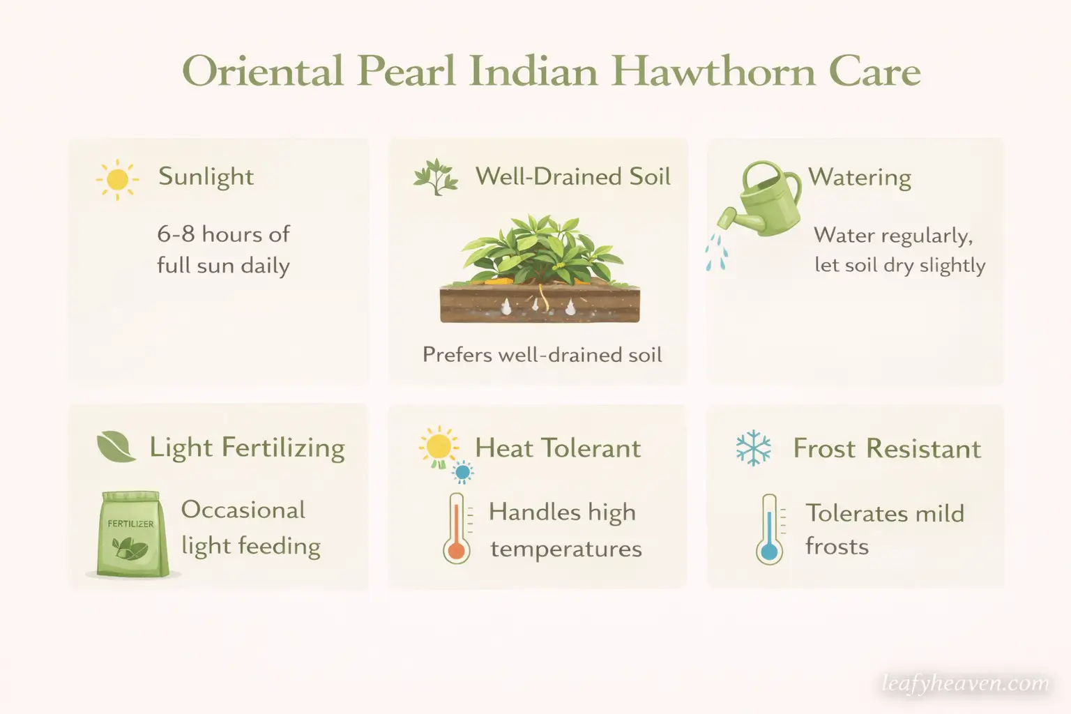 oriental pearl indian hawthorn