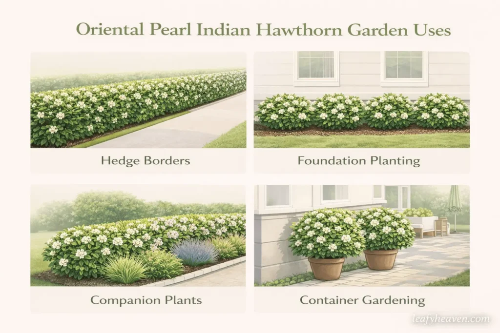 oriental pearl indian hawthorn