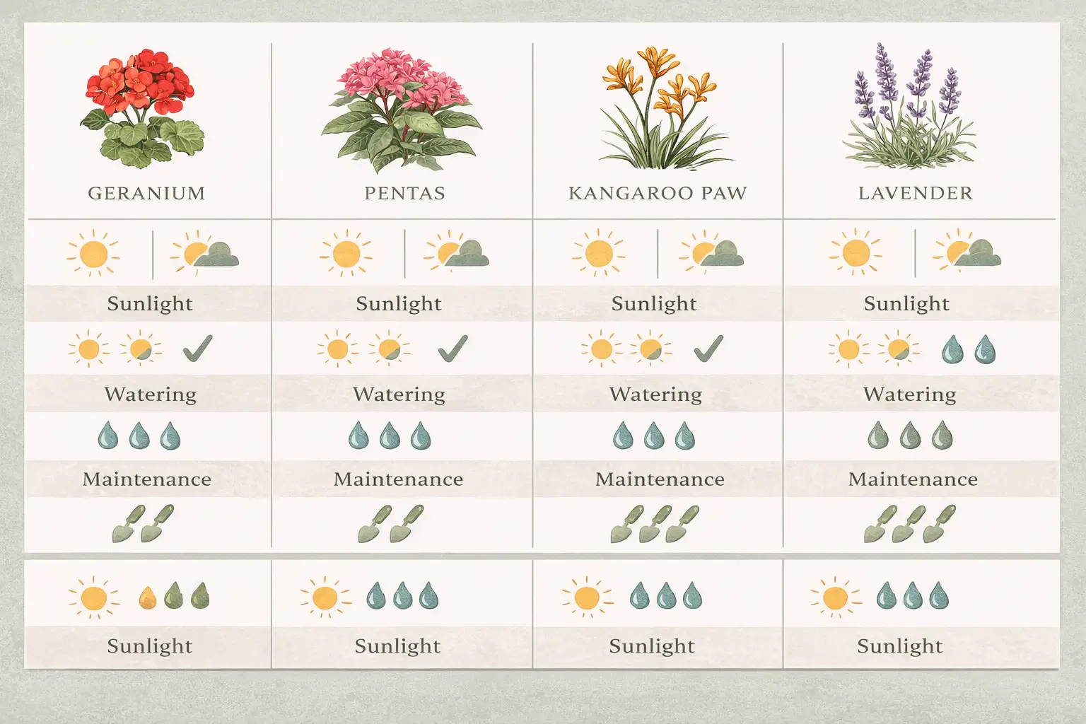 plants that flower all year round in australia