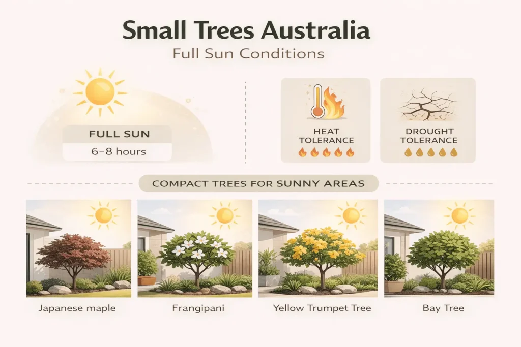 small trees australia