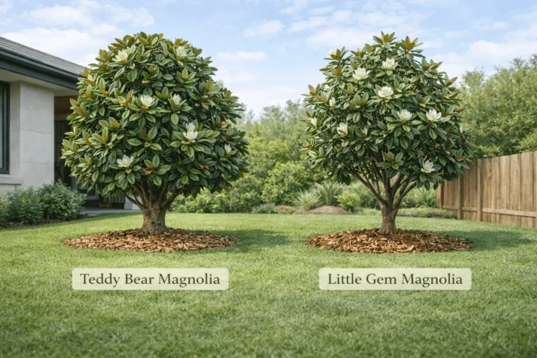 teddy bear magnolia vs little gem