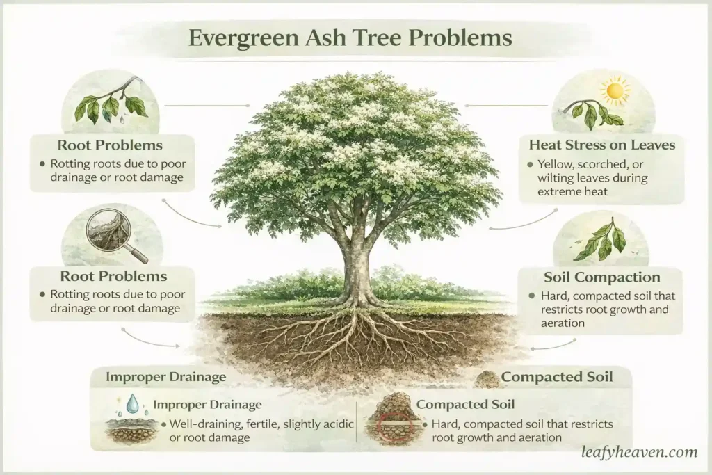 Evergreen-Ash-Tree-Problems