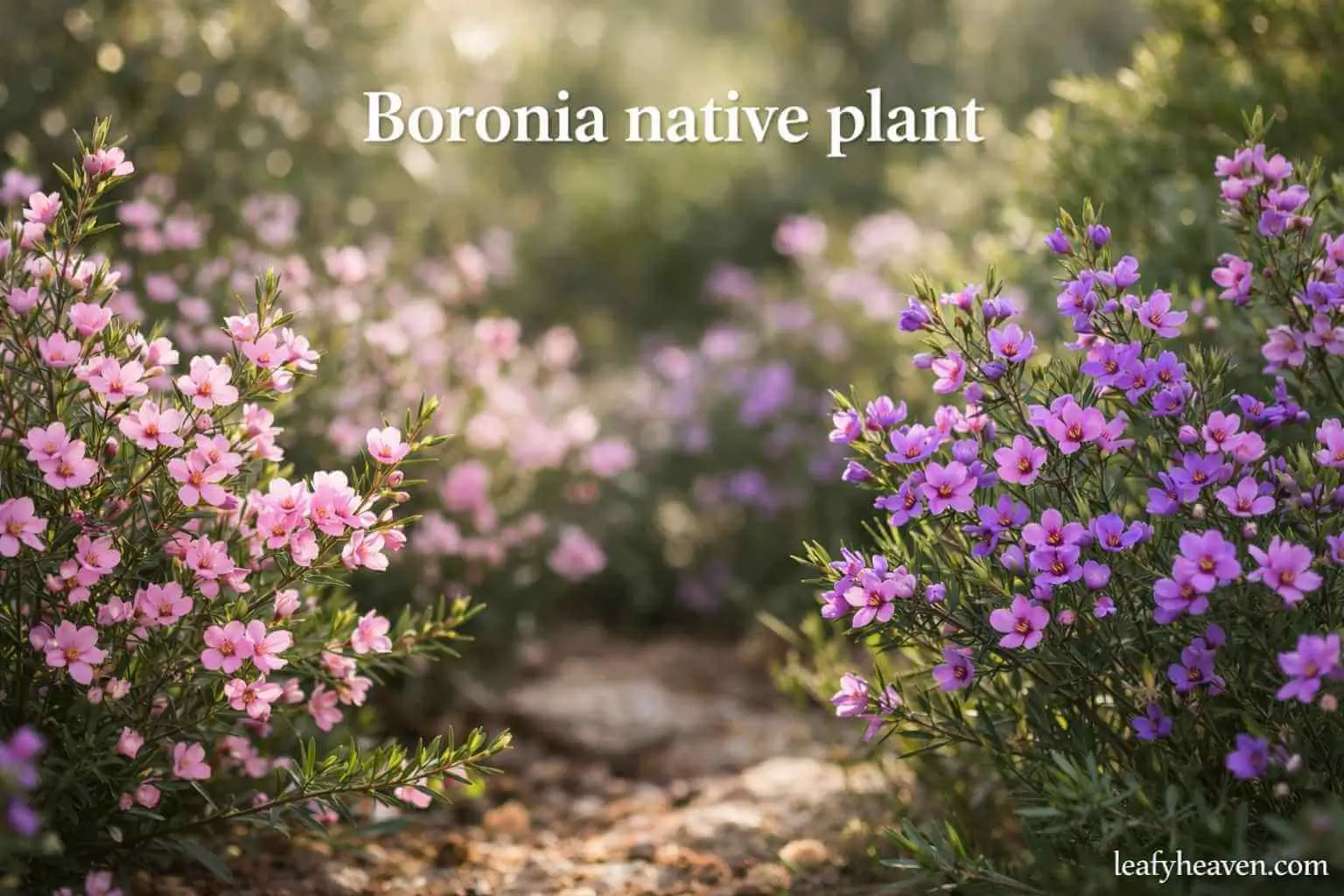 boronia native plant