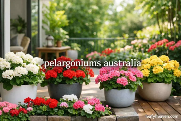 pelargoniums australia