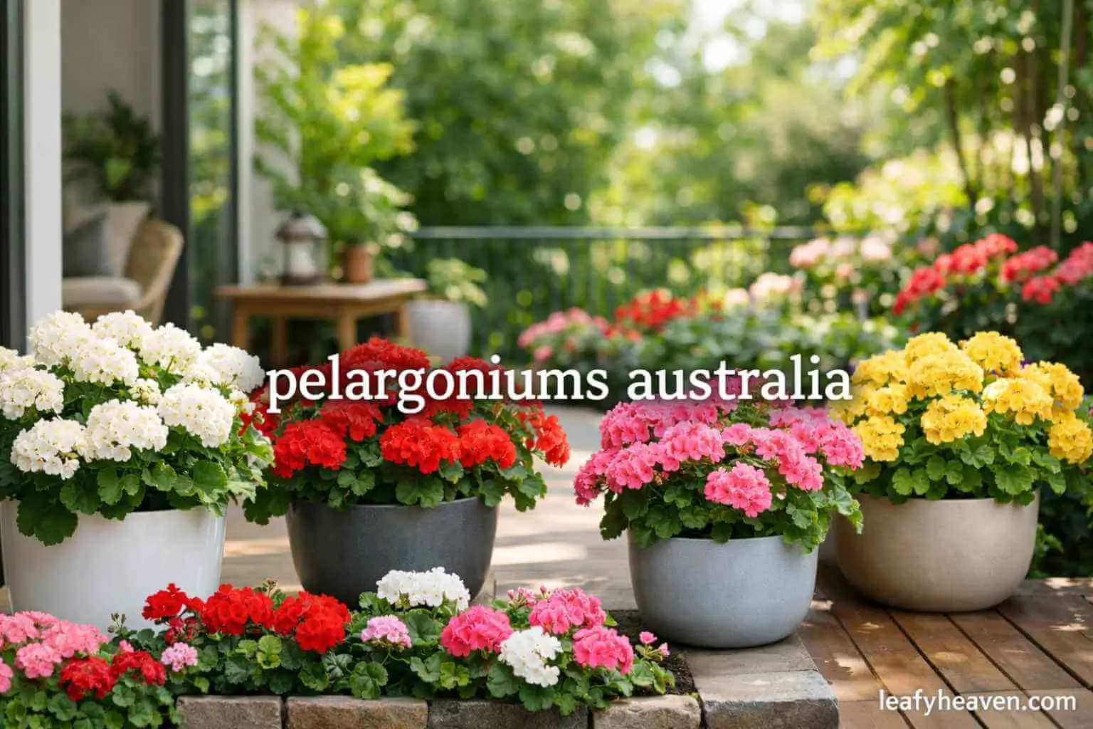 pelargoniums australia