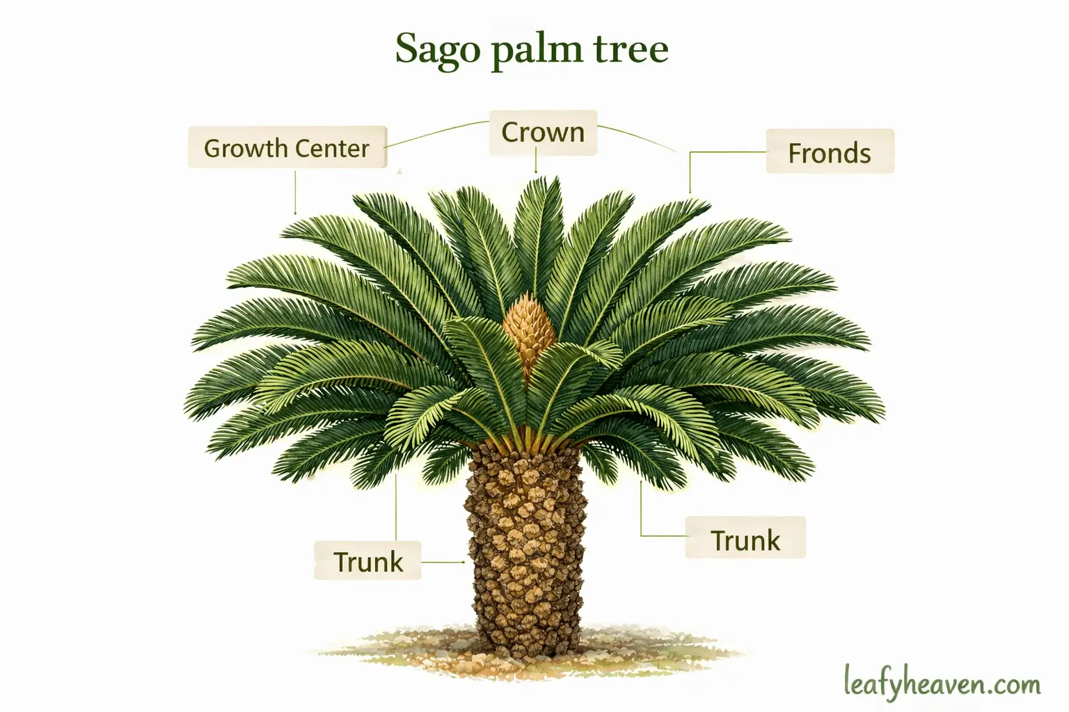 sago palm tree