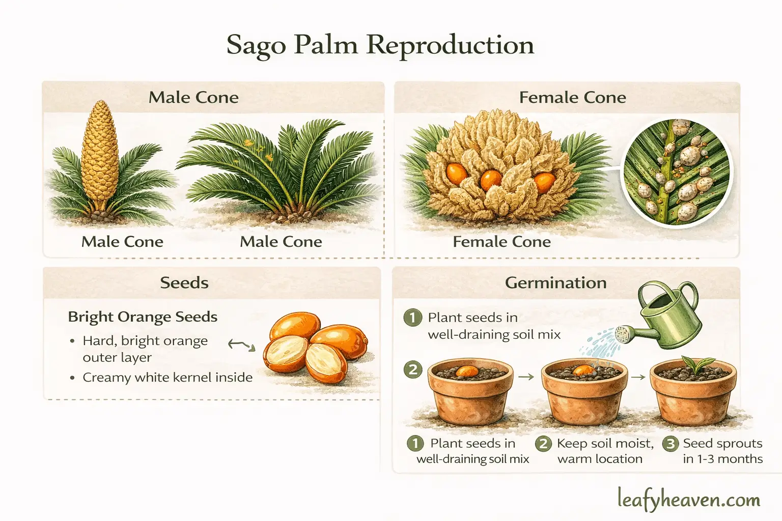sago palm tree