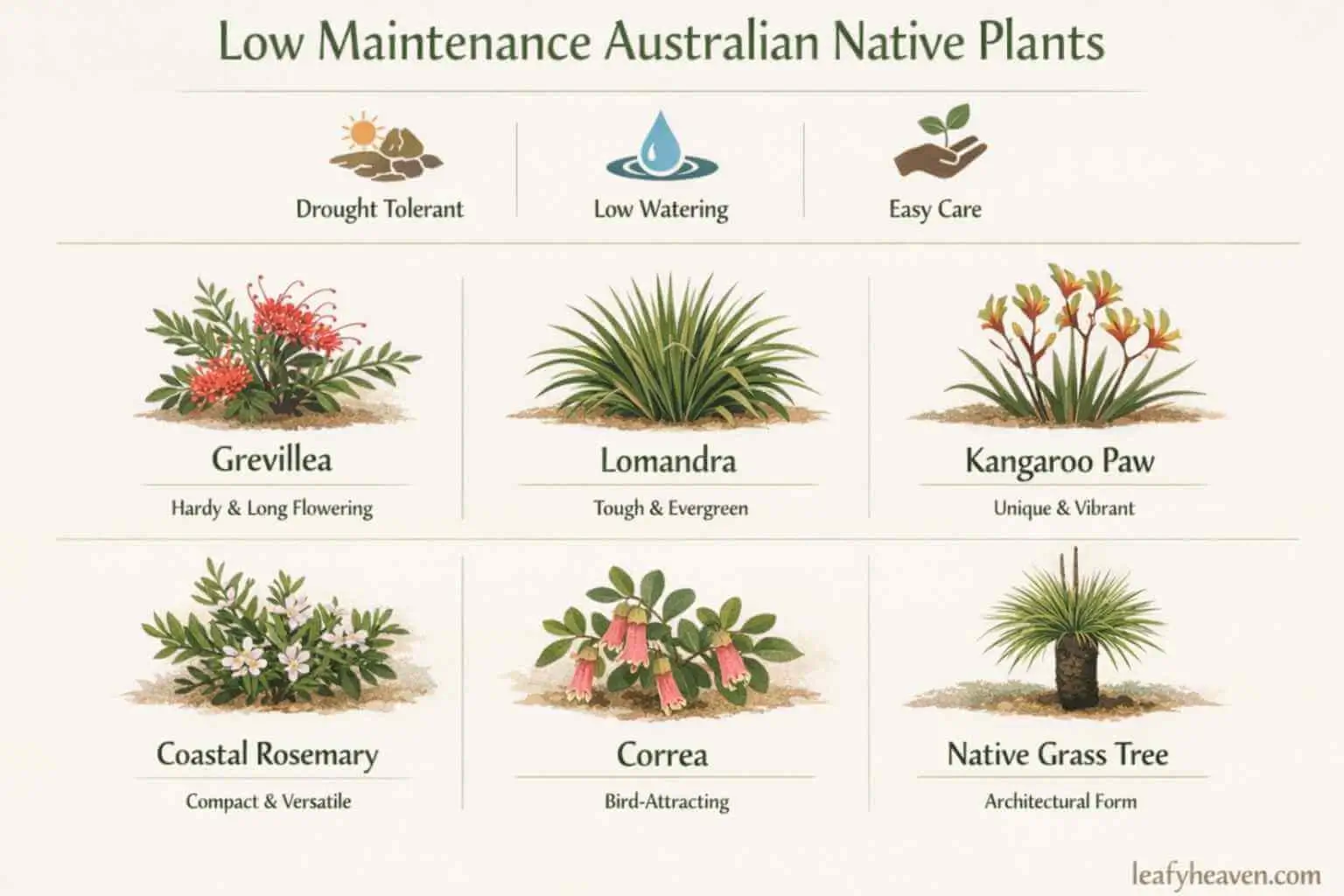 small australian native flowers