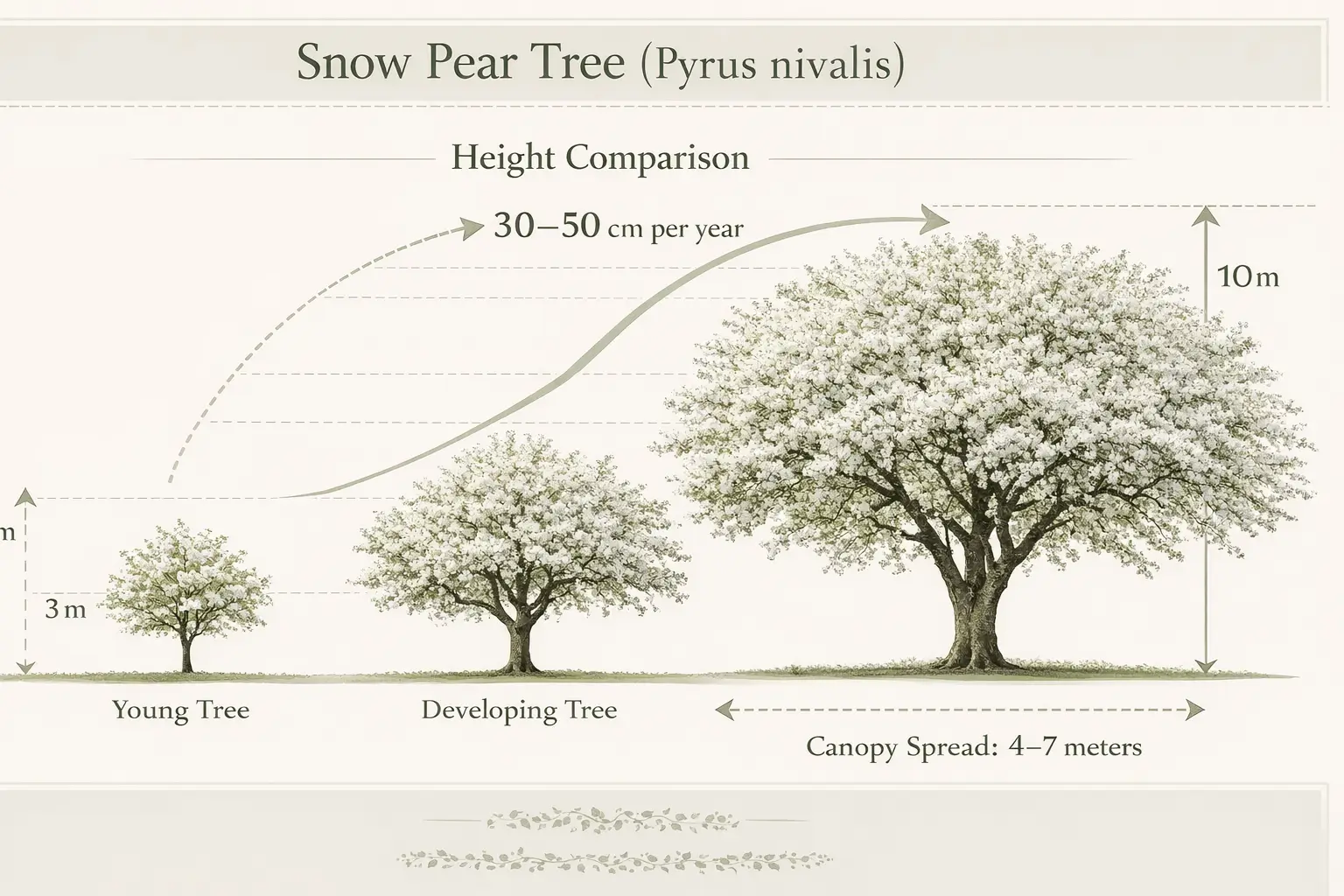 snow pear tree