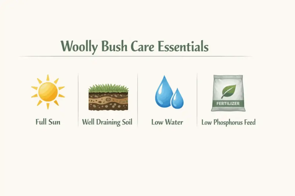woolly-bush care
