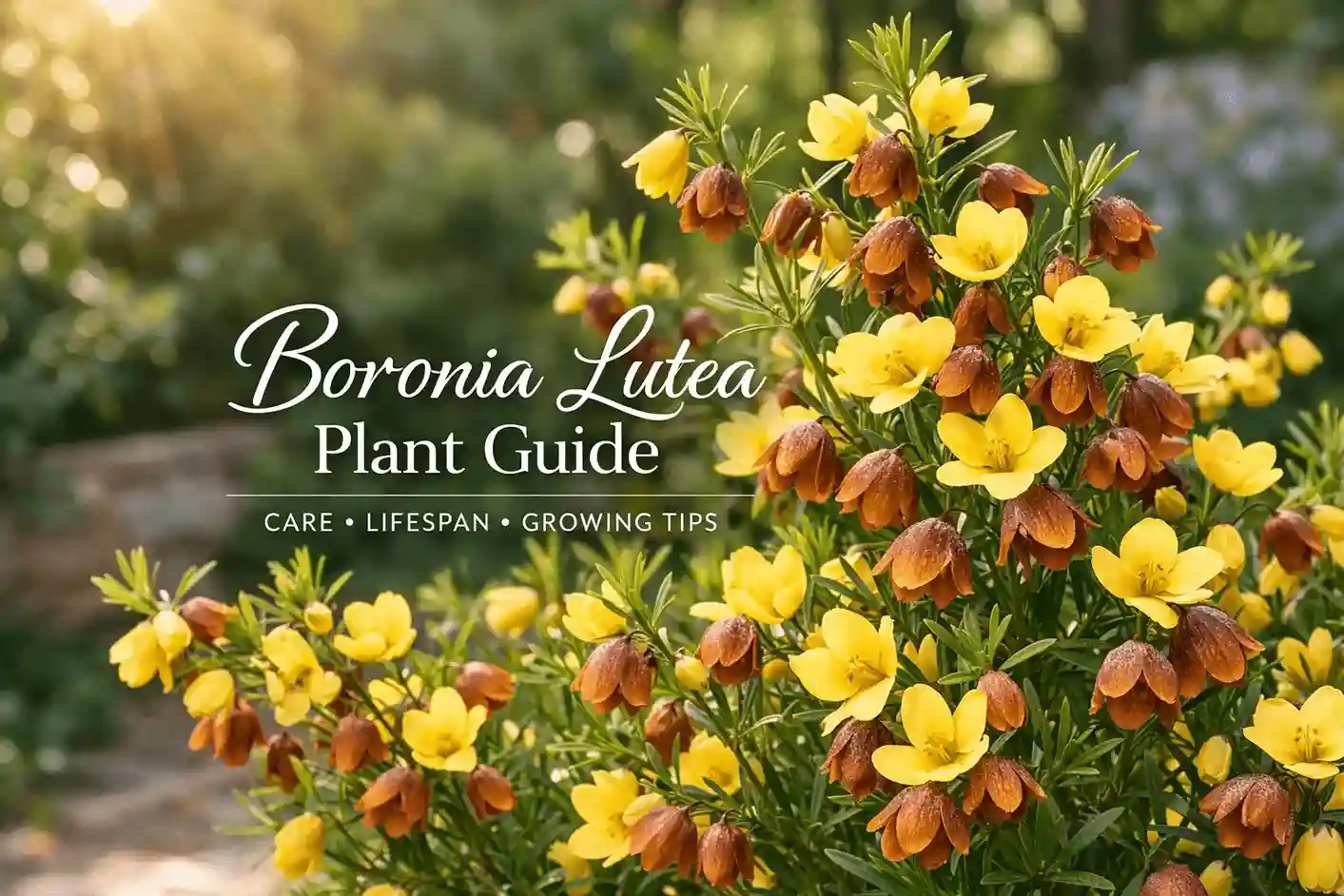 boronia lutea