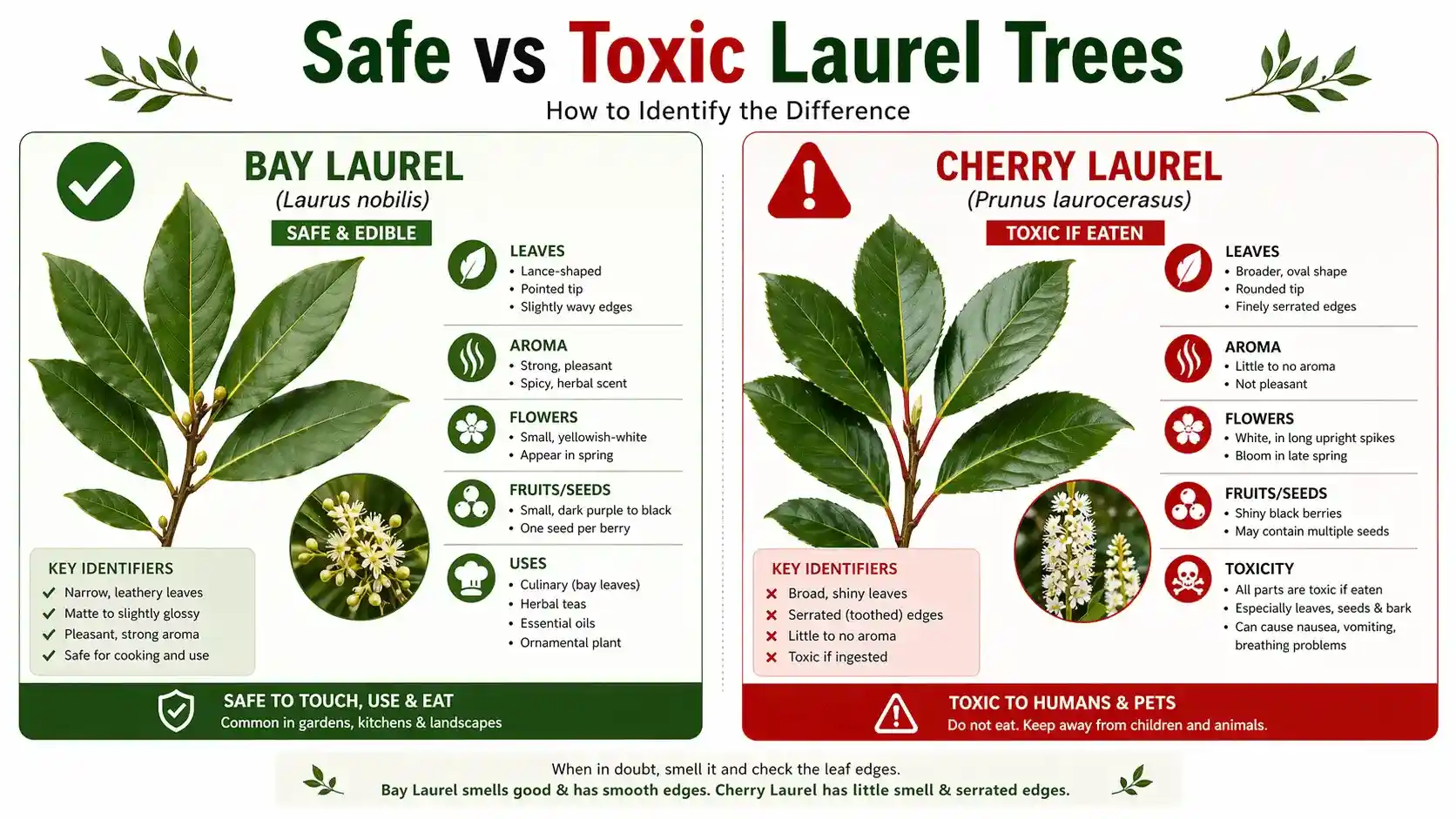 laurel trees