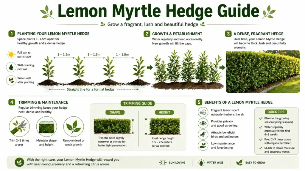 lemon myrtle tree