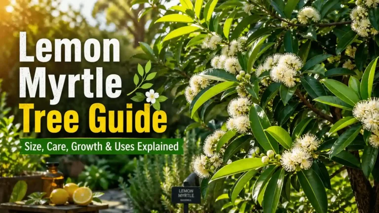 lemon myrtle tree