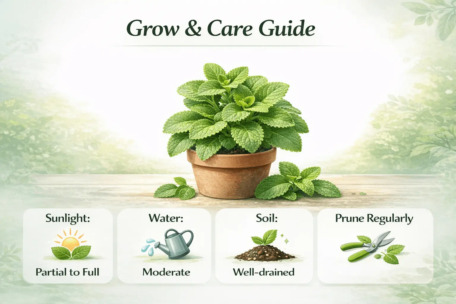 mother of herbs plant