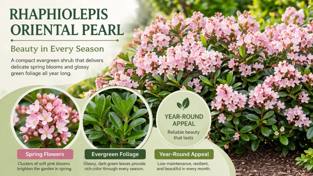 oriental pearl plant hedge