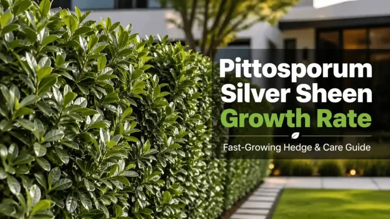 pittosporum silver sheen growth rate