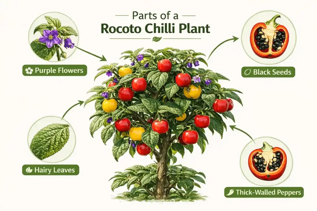 rocoto chilli plant