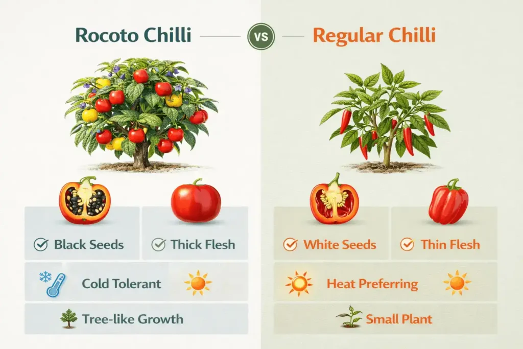 rocoto chilli plant