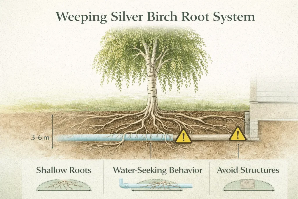 weeping silver birch