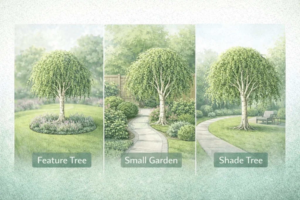 weeping silver birch